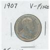 Image 1 : 1907 KING EDWARD 25 CENTS