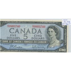 HIGH GRADE 5 DOLLAR NOTE