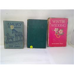 3 OLD BOOKS