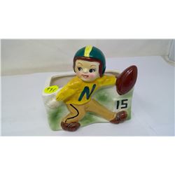 RUBENS FOOTBAL PLAYER PLANTER