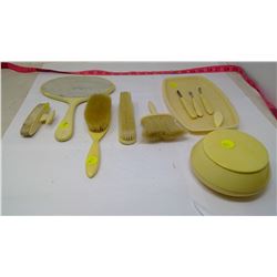 FRENCH IVORY DRESSER ITEMS