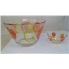Image 1 : GLASS SALAD BOWLS