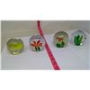 Image 1 : 4X GLASS FLOWER GLOBES