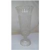 Image 1 : AUSTRIAN OBERGLASS FOOTED VASE (WITH STICKER)
