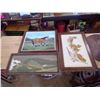 Image 1 : 3- PAINTINGS IN WOOD FRAMES