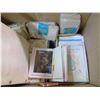 Image 4 : LOT OF MISCELLANEOUS BINDERS, PAPERS, ENVELOPES, GREETING CARDS, ETC.