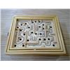 Image 3 : WOODEN LABYRINTH TILTING BALANCE MAZE GAME (DAMAGED, KNOB NEEDS REPAIRING)