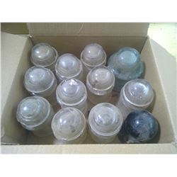 LOT OF INSULATORS (SOME CRACKED)