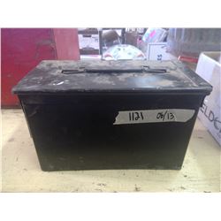 AMMO BOX FUL OF LEAD