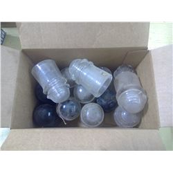 LOT OF INSULATORS (SOME CRACKED)