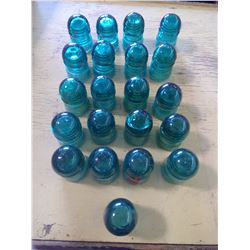 LOT OF BROOKFIELD INSULATORS