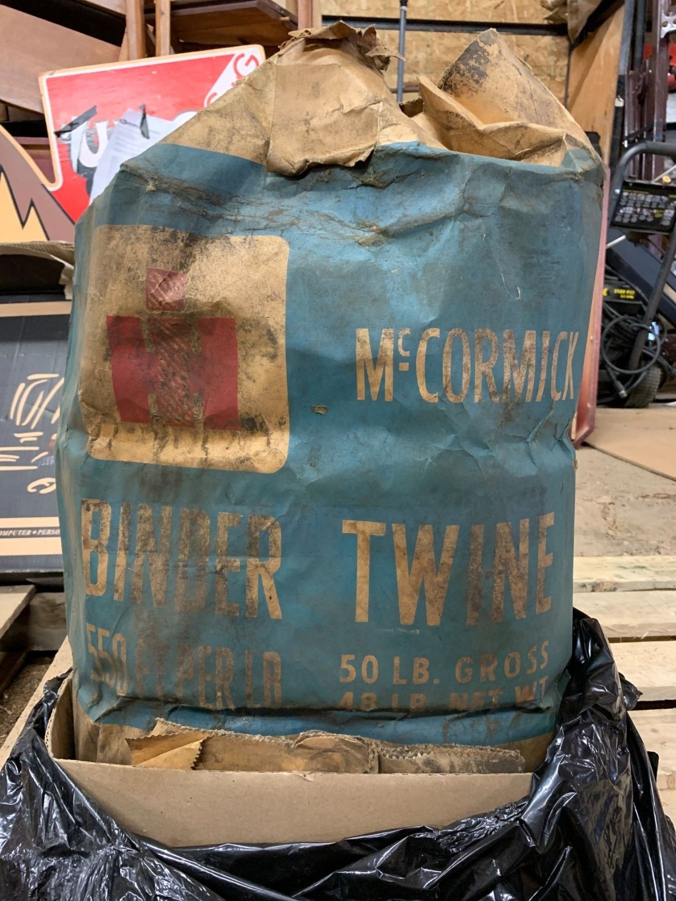 Original Binder Twine Schmalz Auctions