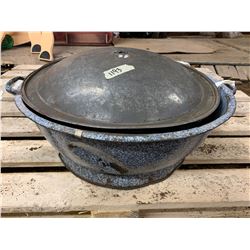Galvanized Bread Pan w/ Lid