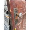 Image 2 : Vintage Wooden Door w/ Hardware (Needs Repair, 32" W, 79" H)