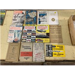 Lot of Assorted Vintage Owners Manuals