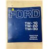 Image 1 : TW 10-20-30 Ford Tractor Repair Manual