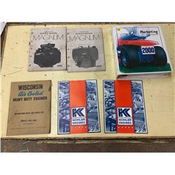 Lot of Assorted Engine Manuals
