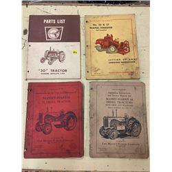Massey-Harris + Cockshutt Tractor Parts & Repair Manuals
