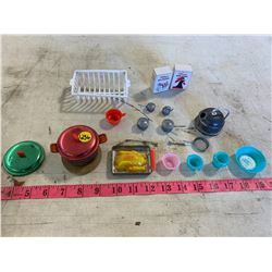 Lot of Mini Kitchen Toys