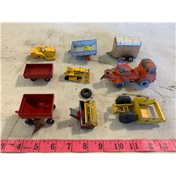 Lot of Toy Farming Trucks