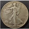 Image 1 : 1938-D WALKING LIBERTY HALF DOLLAR FINE
