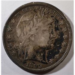 1899-O BARBER HALF DOLLAR VF