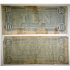 Image 2 : 1864 $5 & $10 CONFEDERATE NOTES