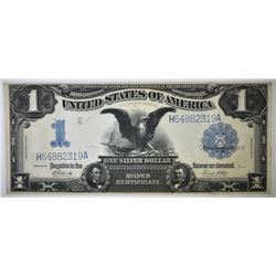 1899 $1 BLACK EAGLE SILVER CERTIFICATE VF