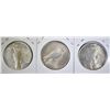 Image 2 : LOT OF 3 PEACE DOLLARS: