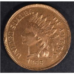 1866 INDIAN HEAD CENT BU