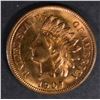 Image 1 : 1907 INDIAN HEAD CENT CH/GEM BU RD