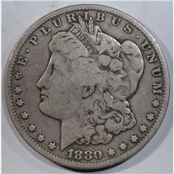 1880-CC MORGAN DOLLAR  VG