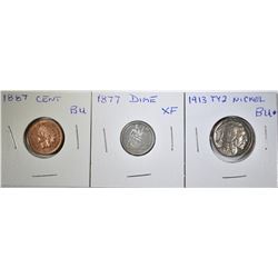 3 COIN LOT: