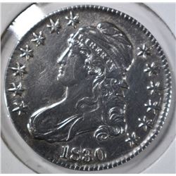 1830 BUST HALF DOLLAR  AU