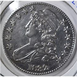 1832 BUST HALF DOLLAR  AU