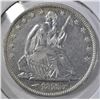 Image 1 : 1873-S SEATED LIBERTY HALF DOLLAR  AU