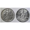 Image 1 : 1928-S VF & 1941 BU WALKING LIBERTY HALF DOLLARS