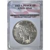 Image 1 : 1923-S PEACE DOLLAR, ANGS  SUPERB GEM BU