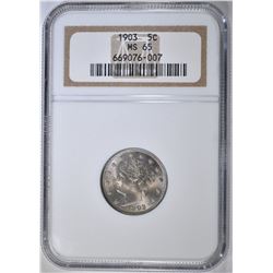 1903 LIBERTY NICKEL  NGC MS-65