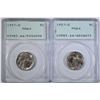 Image 1 : 2 1937-S BUFFALO NICKELS  PCGS MS-64 BOTH RATTLERS