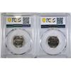 Image 2 : LOT OF 2 PCGS GRADED JEFFERSON NICKELS