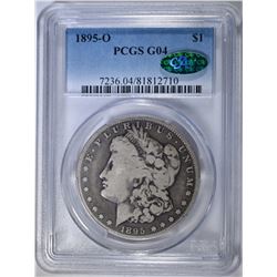 1895-O MORGAN DOLLAR  PCGS G-4  CAC