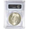 Image 4 : 1925-S PEACE DOLLAR PCGS MS-62