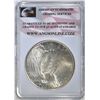 Image 4 : 1922-S PEACE DOLLAR  ANGS SUPERB GEM