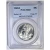 Image 1 : 1945-D WALKING LIBERTY HALF DOLLAR, PCGS MS-65