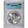 Image 1 : 1924 PEACE DOLLAR ICG MS-64