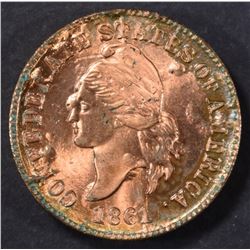 1861 BASHLOW RESTRIKE CENT