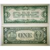 Image 3 : 4 $1 SMALL SIZE SILVER CERTIFICATES