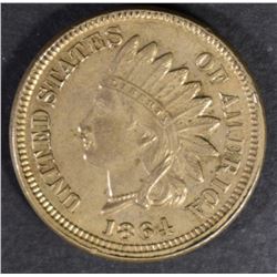 1864 CN INDIAN HEAD CENT CH BU