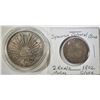 Image 1 : 1896 MEXICAN 8 REALES & 1802 SP. COLONY 2 REALES